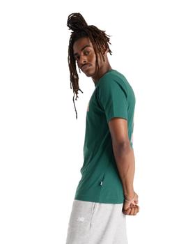 Camiseta New Balance 550 Hombre Verde