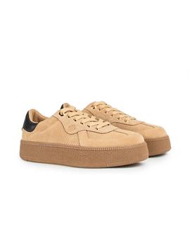 Zapatillas Popa Noble Mujer Beige