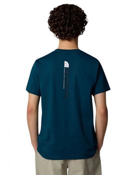 Camiseta The North Face Vertical Hombre Azul