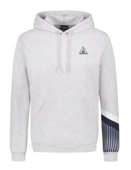 Sudadera Le Coq Sportif Heritage Hombre Gris