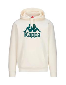 Sudadera Kappa Authentic Malmo Hombre Blanco