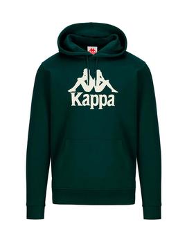 Sudadera Kappa Authentic Malmo Hombre Verde