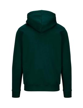 Sudadera Kappa Authentic Malmo Hombre Verde