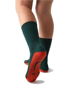 Calcetines Jimmy Lion School Ribbed Niño Verde