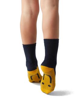 Calcetines Jimmy Lion School Ribbed Niño Azul