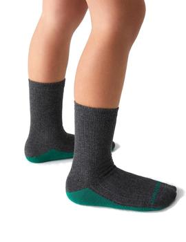 Calcetines Jimmy Lion School Ribbed Niños Gris