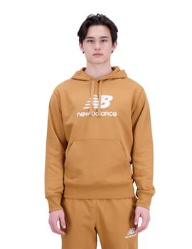 Sudadera New Balance Essentials Hombre Naranja