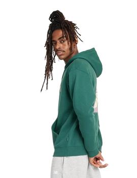 Sudadera New Balance Relaxed 550 Hombre Verde