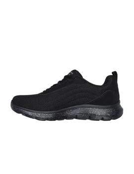 Zapatillas Skechers Flex Appeal 5.0 Waterproof Mujer Negro