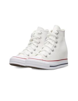 Zapatillas Converse All Star Wedge Platform Mujer Blanco