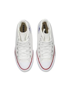 Zapatillas Converse All Star Wedge Platform Mujer Blanco