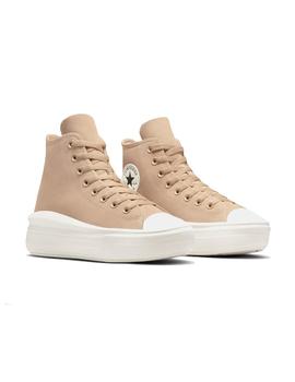 Zapatilla Converse Move Platform Colorful Suede Mujer Coffee