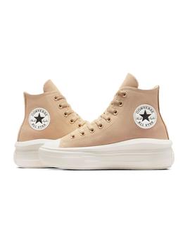 Zapatilla Converse Move Platform Colorful Suede Mujer Coffee