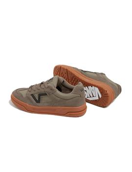 Zapatillas Vans Upland Suede Hombre Verde