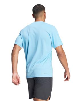 Camiseta Adidas Training Hombre Azul