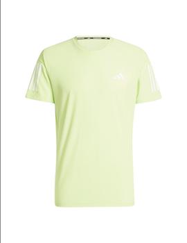 Camiseta Adidas Running Hombre Verde