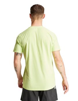 Camiseta Adidas Running Hombre Verde