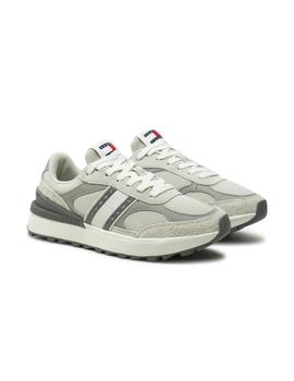 Zapatilla Tommy Tech Runner Mujer Gris