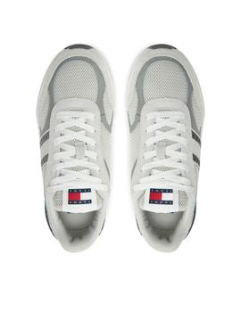 Zapatilla Tommy Tech Runner Mujer Gris