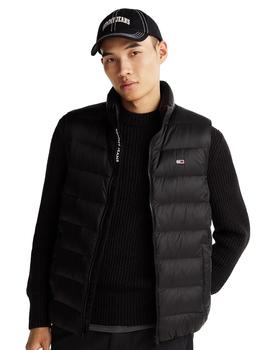 Chaleco Tommy Tjm LT Down Vest Ext Hombre Negro