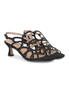 Sandalias Alma en Pena Siena Mujer Negro