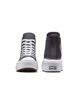 Zapatillas Converse All Star Move High Top Mujer Gris