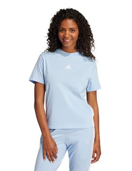 Camiseta Adidas 3S Globlu Mujer Azul