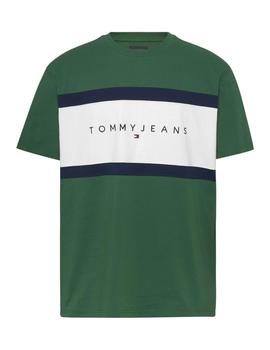 Camiseta Tommy Hombre Multicolor