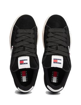 Zapatillas Tommy Skater Hombre Negro