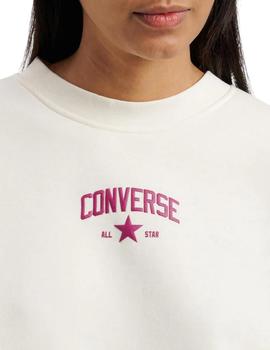 Sudadera Converse Crew Egret Mujer