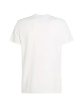 Camiseta TOMMY Slim Linear Hombre Blanco