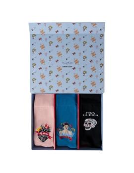 Calcetines Jimmy Lion Pack Frida Unisex Multicolor