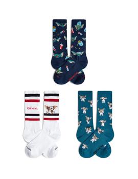 Calcetines Jimmy Lion Gremlins Pack Unisex Multicolor