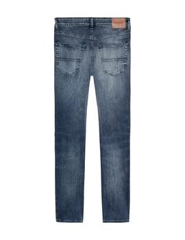 Pantalón Tommy Scanton Slim Hombre Azul