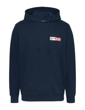 Sudadera Tommy Regular Entry Hombre Azul