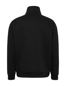 Chaqueta Tommy Regular Fleece Hombre Negro