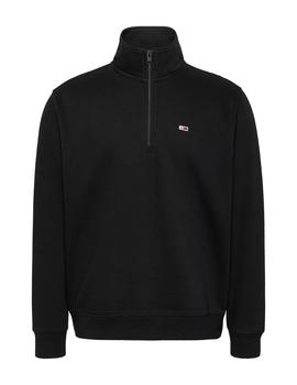 Chaqueta Tommy Regular Fleece Hombre Negro