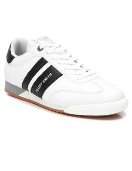 Zapatilla Teddy Smith  Z.C Hombre Blanco