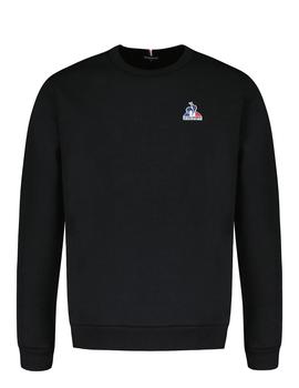 Sudadera Le Coq Sportif Essentials Crew Hombre  Negra