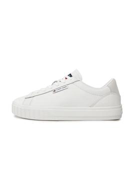 Zapatillas Tommy Cupsole Mujer Blanco