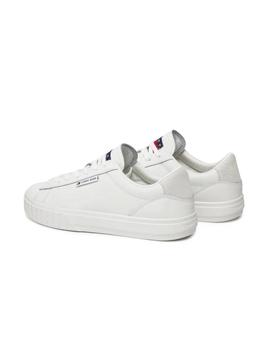 Zapatillas Tommy Cupsole Mujer Blanco