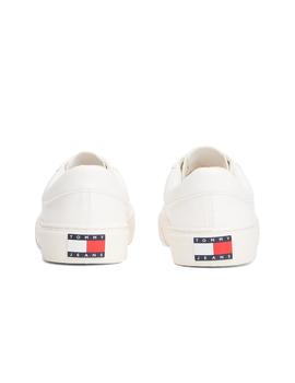 Zapatilla Tommy Derby Hombre Blanco