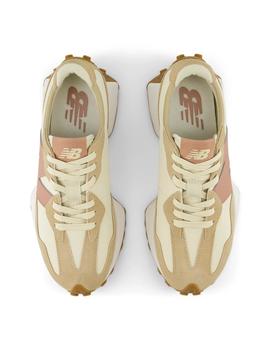 Zapatillas New Balance 327 Mujer Beige