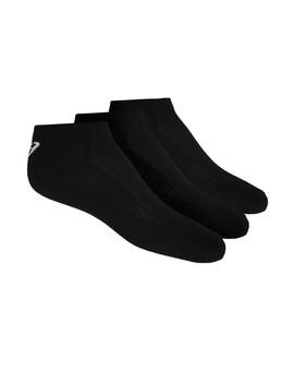 Calcetines Asics Blancos 3PPK Ped Unisex Negro