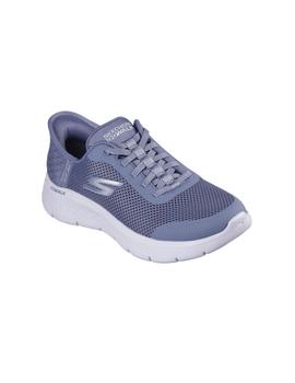 Zapatillas Skechers Go Walk Flex Mujer Azul