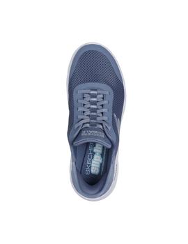 Zapatillas Skechers Go Walk Flex Mujer Azul