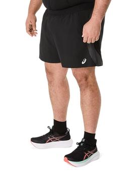 Pantalón Cortot Asics Road 5in Hombre Negro