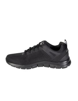 Zapatillas Skechers Track Broader Hombre Negro