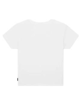 Camiseta Converse Cropped Mujer Blanco