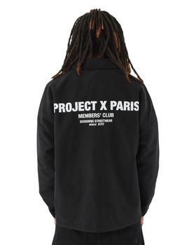 Sobrecamisa Project x Paris  Members' Club Hombre Negro